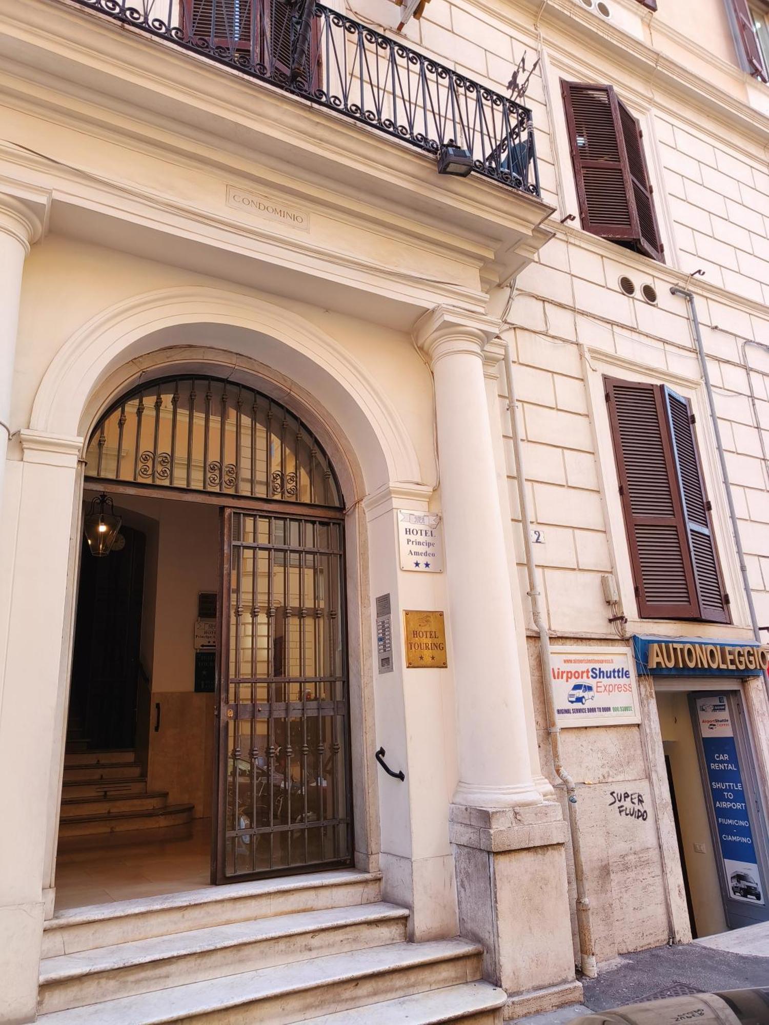 Hotel Principe Amedeo Roma Dış mekan fotoğraf