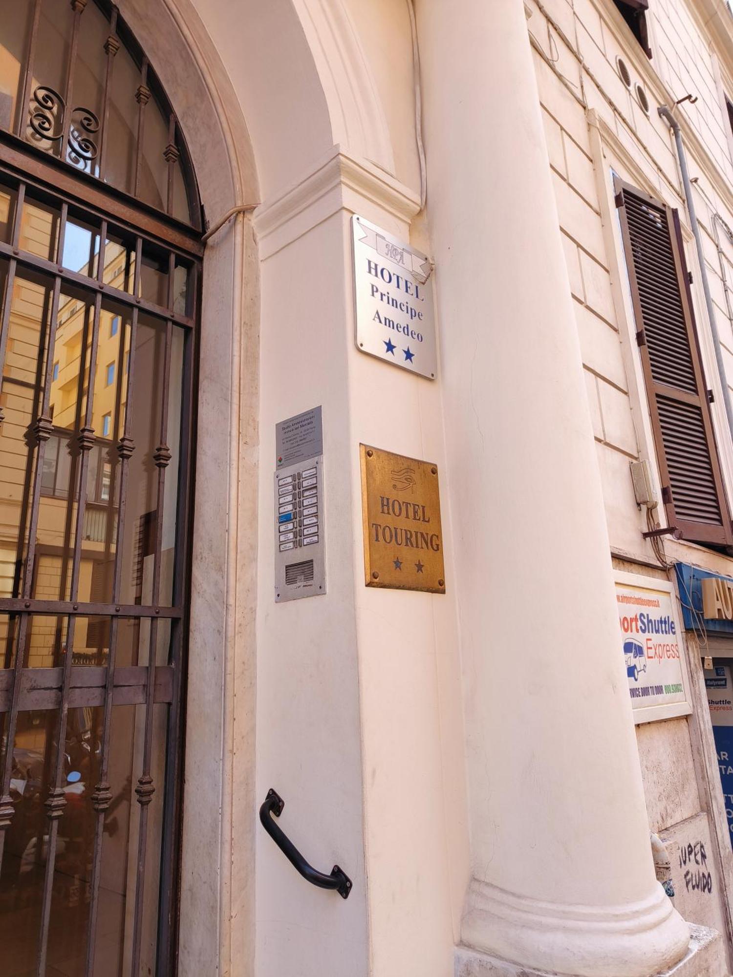 Hotel Principe Amedeo Roma Dış mekan fotoğraf